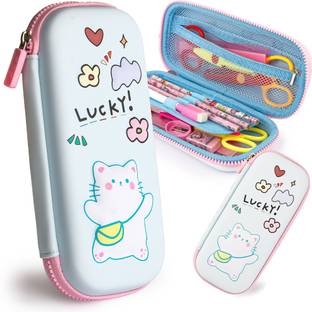 FIDDLERZ KBX7064 cat Art EVA Pencil Box