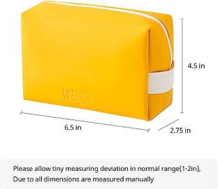 TREXEE Pencil Case Pencil Pouch Marker Pen Case Travel Simple Stationery Bag 1 Art Canvas Pencil Box