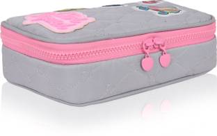 WALSON Kitty Cartoon Art Polyester Pencil Box