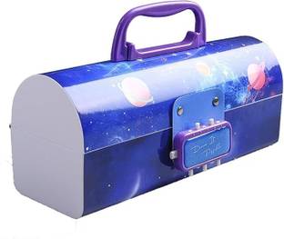 Chiransi 1 Password Lock Pencil Box Art Plastic Pencil Box