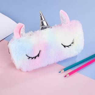 TOYVISION pouch Pouch Handbag Coin Purse Cute Girls Kids Children Random Color Art Plastic Pencil Box