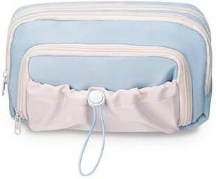 Aravt Korean Aesthetic Pen Case for Girls Aesthetic Pouch Art Polyester Pencil Boxes