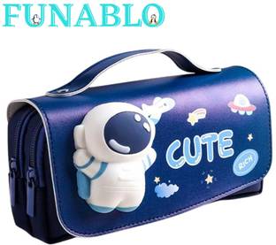 FUNABLO Pencil pouch astronaut Art EVA Pencil Box