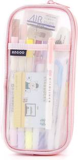 TREXEE Transparent 0 Art Plastic Pencil Box