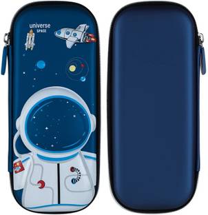 Aekko 3D Cute Cartoon astronaut Art EVA Pencil Box