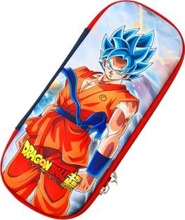 Johnnie Boy Dragon Ball Pencil Pouch For Kids 6|Anime Zipper Station Pencil Pouch Art EVA Pencil Box
