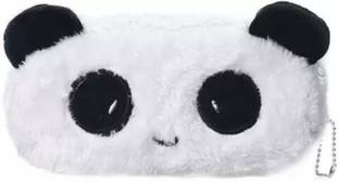 Lata Panda Panda Art Polyester Pencil Box
