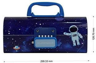GLOWENTERPRISE pencil box Integrated Sharpener Art Plastic Pencil Box