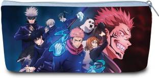 Love And Joy Jujutsu kaisen Rexine pouch Art Artificial Leather Pencil Box