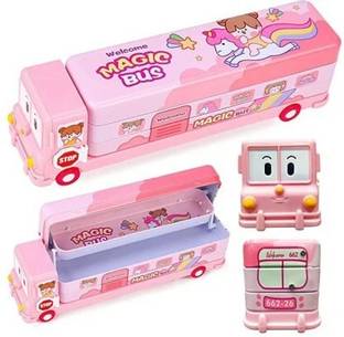 Samvardhan 2023 Cartoon Printe Art Plastic Pencil Box