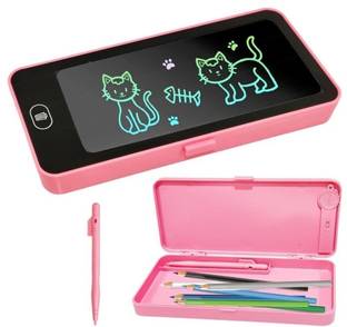 SummitSphere Solutions 001 Writing, Educational, Autolock Art Metal Pencil Box