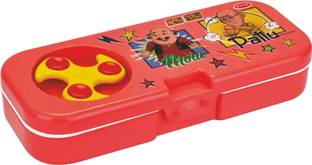 Pratap Focus Motu Patlu Art Polypropylene Pencil Box