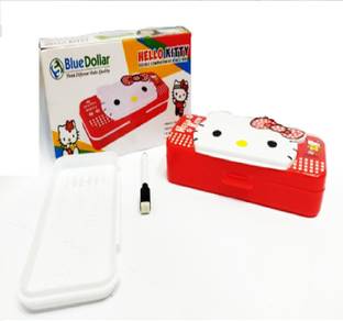 HANSHIKA ENTERPRISES Hello KittyThemed YES Art Plastic Pencil Boxes