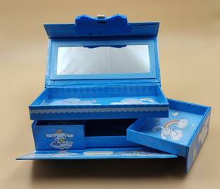 पेपर बियर Multi-Function Storage Bag Secret Compartment Pencil Box मल्टी-लेयर पासवर्ड प्रोटेक्टेड पेंसिल बॉक्स आर्ट Plastic पेंसिल बॉक्स