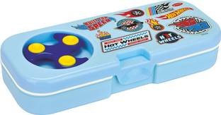 Pratap Focus Hot Wheels Art Polypropylene Pencil Box