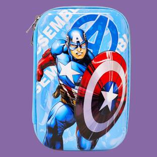 Parteet Stationery Pencil Pouch Pencil Pouch Art Polyester Pencil Box