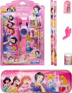 Felinar Pencil box gift set Princess Art Metal Pencil Box