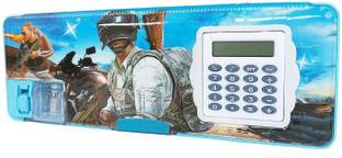 WMKO PUBG CALCULATOR BIRTHDAY GIFT, return gift Art Plastic Pencil Box