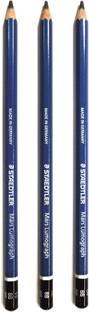 STAEDTLER 8B Sketching Pencil, Set of 3 Pencil