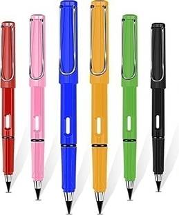Kickzu 3PCS of Everlasting inkless pencil Infinity Everlasting Replaceable Graphite Nib Pencil