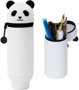Auxmir Panda silicone pen Holder Stand Up Silicone Pen Case ( 2.4" x 7.8" ) Pencil