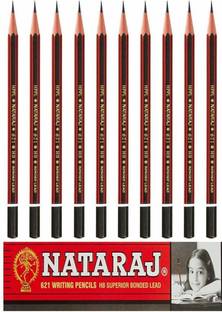 Shri Natraj Pencil 621 HB- Pack of 10 Pencil