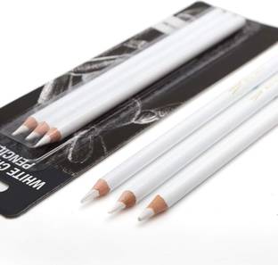 ART RANGER White Charcoal Pencil Ideal for Kids & Adults, Sketching, Shading, Drawing Pencil
