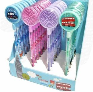 SJ Enterprises Maze Puzzle Push Lead Pencil Fancy Pencils for School Stationery Birthday Pencil