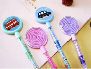 Rockjon Fun ball game pencil Pencil (Set of 4, Multicolor) Pencil