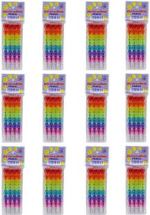 Asera 12 Packs Lantu Stack Pencil For kids | Best Birthday Party Return Gifts Pencil