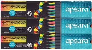 APSARA Absolute matt magic (Pack of 3) 30 Pencil