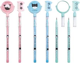 Ease mirror, comb,and cartoon pencil for kids return gift (pack of 6pc) Pencil