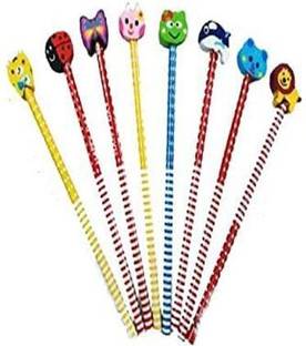 कर्चुअल Best Return Gift For Girls And Boys |Boom Pencil Cartoon Shape Animals Design पेंसिल