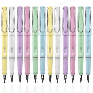 Sawkirp darshraj Pack of 12 Pcs reusable inkless Pencils - Art Line Drawing Pencils 0.5 mm Pencil