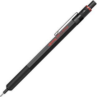 rotring 500 Mechanical Pencil | HB 0.5 mm | Black Plastic Body | Hexagonal Barrel Pencil Pencil
