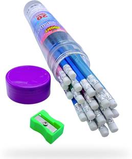 right Inspire jar pencil Rubber tipped Extra Dark Pencil set of 20 Pencil