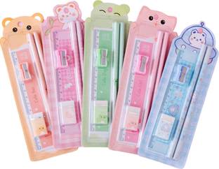 DCELLA Birthday Party Return Gifts Stylish Pencil Eraser & Sharpener Set Pencil