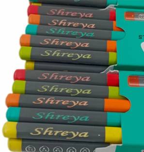 MIXUNBOX Personalised Pencils With Name 20 Piece PACK OF 2 MULTICOLOR Pencil