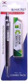 Micro jedo Mechanical Pencil Value Pack 0.5mm HB, Black Body Pencil