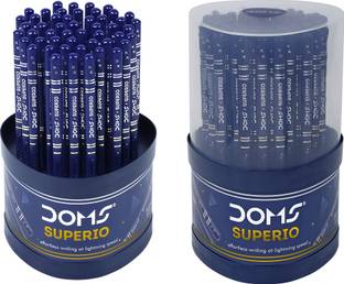 DOMS Superio Non-Toxic Super Dark Graphite Pencils |Tumbler Pack |Effortless Writing| Pencil