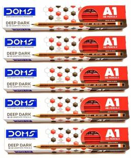 DOMS A1 Deep Dark Graphite Pencil Pencil