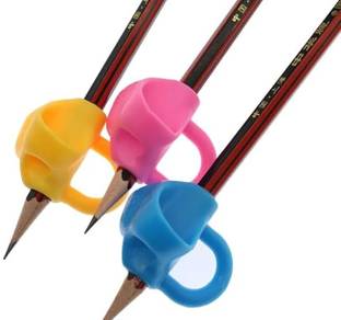 el syco Pencil Grips for Kids Handwriting, Children Pencil Holder Pencil Grip(Pack of 6) Pencil