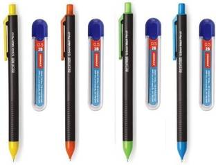 UNOMAX Mechtron Mechanical Pencil 0.5 MM Pack of 10 Paencil (Set of 1, Multicolor) Pencil