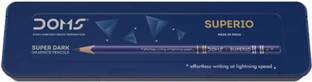 डोम्स Superio Pencil With Tin Pencil Box पेंसिल