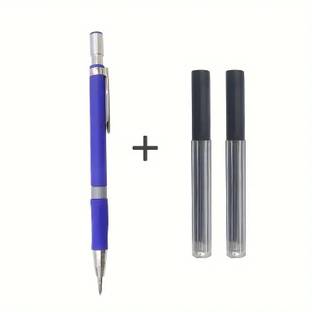 triple paper 2.00mm Mechanical Pencil with 2 Lead Pencil (Set of 1, Blue) Pencil