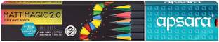 APSARA Mat Magic Pack of 5 by THE MARK Pencil