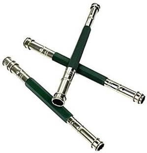 KRYTTONE 3 Pcs Adjustable Dual Head Pencil Extender Sketch Pen Extendsion Holder Pencil