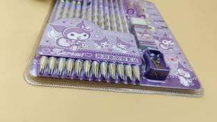 Paper Bear Kuromi Pencil Set – Cute Sanrio Stationery for Kids & Fans Pencil
