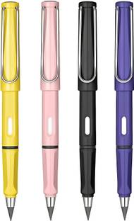 DPrime Infinity Inkless Magic Pencil with Eraser - Reusable & Erasable Pen Pencil