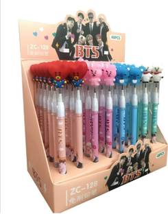 TINY TREASURES Beautiful Designer BTS Lead Pencil Pack of 10 Pencil